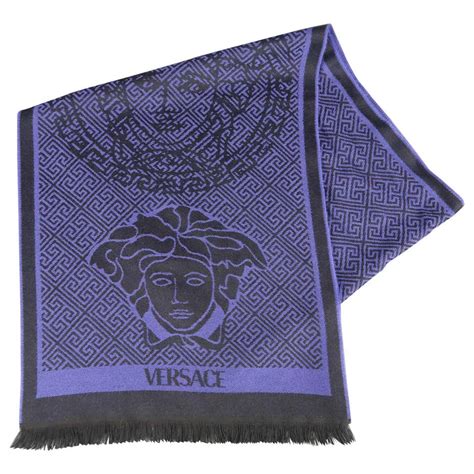 versace replica ties|Versace medusa scarf.